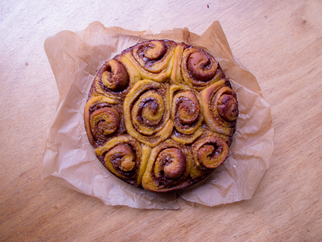 Pumpkin Cinnamon Rolls 1